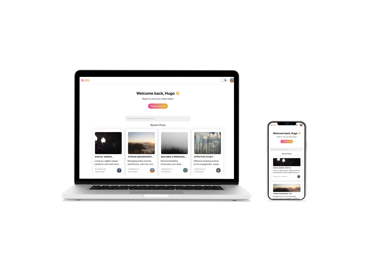 Full-Stack Blog Platform